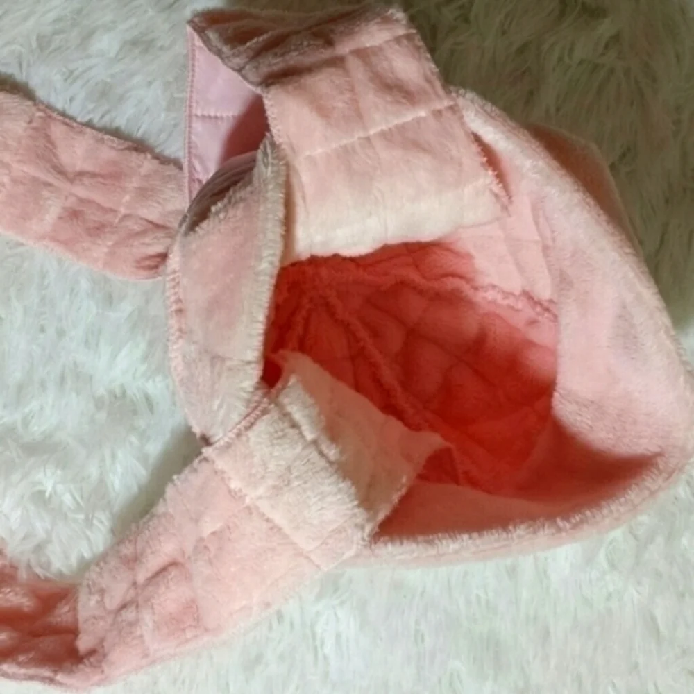 Baby Tie Scarf/Quilted Winter Hat